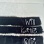 Boo Basket Halloween Bag Ribbon Tag, Place Name, Personalised Ribbon, thumbnail 5 of 5