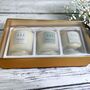 Xmas Candle Gift Set X3 Aromatherapy Blends Home Fragrance Gift Box, thumbnail 7 of 10