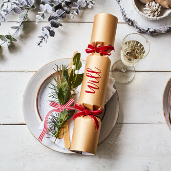 Luxury Personalised Christmas Cracker: Family Treats, 3 of 6