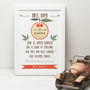 Personalised 'The Best Teacher' Print, thumbnail 4 of 7