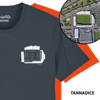 Football Stadium Aerial View Organic Cotton T Shirt, 8 of 12