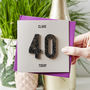Personalised Numbers Birthday Card, thumbnail 11 of 11