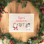 Personalised Santa And Snowman Christmas Eve Box, thumbnail 2 of 4