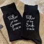 Father Of The Groom Wedding Day Socks, thumbnail 4 of 4