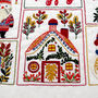 Christmas Folk Festive Embroidery Kit, thumbnail 9 of 12
