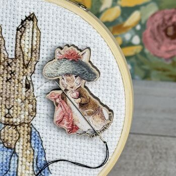 Beatrix Potter Benjamin Bunny Needle Minder, 2 of 6