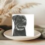 Rottweiller Dog Greeting Card, thumbnail 1 of 6