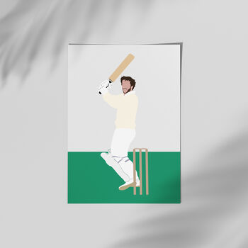 Ian Botham England Cricket Poster Print, 3 of 4