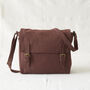 Fair Trade Unisex Canvas Satchel Vegan 100% Cotton, thumbnail 7 of 12