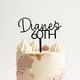 Personalised Name And Age Cake Topper, thumbnail 1 of 2