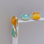 Sarita Glass Drop Earrings, thumbnail 4 of 5