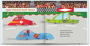 Personalised Children's Book, Speedster, 6 of 9