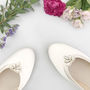 Opal Wedding Shoe Clips, thumbnail 3 of 7