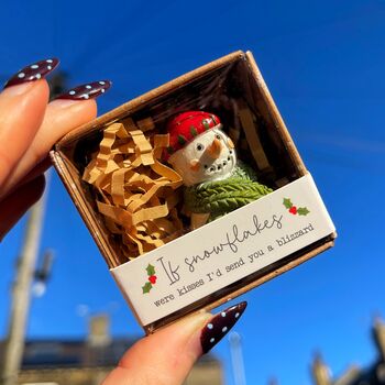 Christmas Tiny Snowman Keepsake, 2 of 4