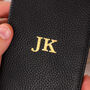 Personalised Hand Foiled Passport Travel Case For Him, thumbnail 2 of 8