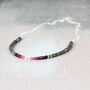Ruby And Pyrite Silver Necklace, thumbnail 1 of 12