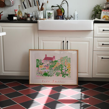 Great Dixter House And Gardens Art Print East Sussex Travel Poster, 2 of 4