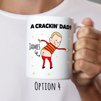 Personalised Crackin' Dad Mug, 5 of 10