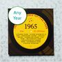 Personalised Birthday Card Music For Year You Were Born, thumbnail 1 of 12