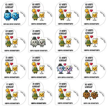 Personalised Acrylic Heart Plaque Anniversary Gift For Couples, 11 of 11