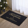 Personalised Step Into Christmas Doormat, thumbnail 1 of 3