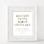 Beatrix Potter New Baby Print | Welcome To The World, thumbnail 1 of 2