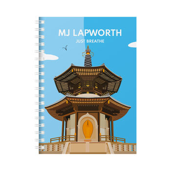 Personalised Battersea Park London Diary And Notebook, 2 of 10