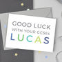 Personalised Good Luck Gcses Card, thumbnail 2 of 3