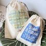 Gingham Personalised Wedding Favour Bags, thumbnail 1 of 4