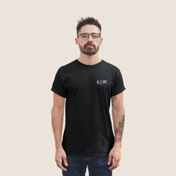 Personalised Statement Unisex T Shirt, 2 of 3