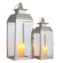 Set Of Two Stainless Steel Hanging Candles Lantern, thumbnail 8 of 8