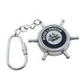 Chrome Ship Wheel Compass Keyring, thumbnail 5 of 7
