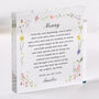 Personalised Nanny Poem Gift Acrylic Plaque, thumbnail 3 of 6