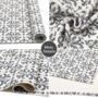 Grey Large Cotton Woven Rug, thumbnail 5 of 7