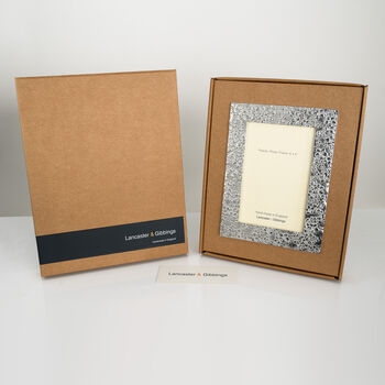 Goodleigh Pewter Photo Frame, 5 of 8