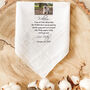 Wedding Handkerchief From Your Dog With Photo, thumbnail 6 of 6