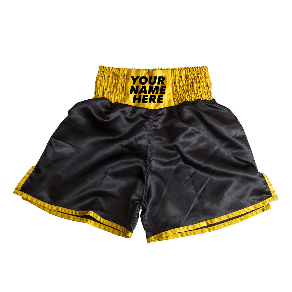 Personalised Boxing Shorts Children's Kids, 1 of 12