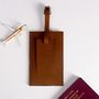 Personalised Leather Luggage Tag, thumbnail 2 of 9