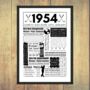Personalised 70th Birthday Golf Print, thumbnail 4 of 8