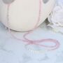 Rose Quartz And Sterling Silver Long Beaded Necklace, thumbnail 8 of 10
