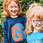Personalised Initial Children's Embroidered Sweatshirt, thumbnail 1 of 9