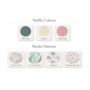 Personalised Baby Comforter With Wooden Teether, thumbnail 4 of 6