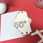 Personalised 50th Birthdays Wooden Card, thumbnail 7 of 7