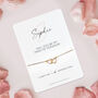 Will You Be My Bridesmaid Personalised Bridal Proposal Bracelet, thumbnail 10 of 12