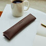 Leather Pencil Pouch Premium Leather Diy Kit, thumbnail 7 of 10
