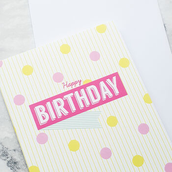 Pack Of Five Birthday Cards, 3 of 8