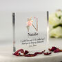 Personalised Thank You Bridesmaid Acrylic Block, thumbnail 1 of 3