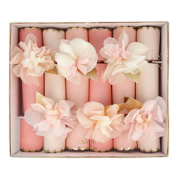 Set Of Six Tissue Floral Crackers, 3 of 5