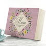 Personalised Spring Blossom Tea Box With Tea Selection, thumbnail 1 of 7