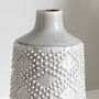Soft Grey Dots Ceramic Vase, thumbnail 4 of 4
